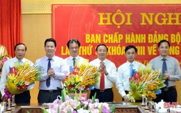 Hà Tĩnh bầu bổ sung 3 nhân sự  Ban Thường vụ Tỉnh ủy