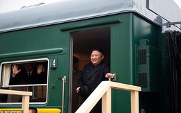 Những hình ảnh đầu tiên của ông Kim Jong-un trong chuyến đi lịch sử tới Nga