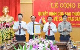 Công bố Quyết định của Ban Thường vụ Tỉnh uỷ về công tác cán bộ