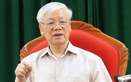 Tổng Bí thư, Chủ tịch nước Nguyễn Phú Trọng: "Phải làm tiếp một vài vụ cho ra vụ"