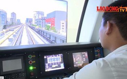 Cận cảnh học nghề của lái tàu đường sắt Cát Linh - Hà Đông