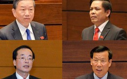 "Chốt" 4 Bộ trưởng "đăng đàn" trả lời chất vấn Quốc hội