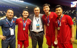 VFF thưởng ĐT Việt Nam thêm 300 triệu đồng với ngôi á quân King's Cup 2019