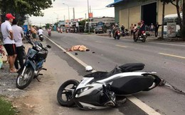 Tiền Giang: Thượng úy cảnh sát giao thông bị xe container cán tử vong tại chỗ