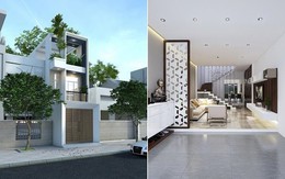 Nhà phố 56 m2 thiết kế đẹp như biệt thư hạng sang