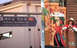 Giữa lòng thủ đô Seoul (Hàn Quốc) có một con phố mang tên Việt Nam Quy Nhơn, ở ngay gần Cộng Cà phê