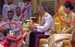 Lần đầu tiên trong lịch sử hiện đại, vua Thái Lan công bố "vợ lẽ", sắc phong Hoàng quý phi, vẻ mặt Hoàng hậu ngồi bên cạnh mới đáng chú ý