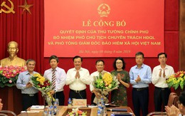Công bố quyết định bổ nhiệm lãnh đạo BHXH Việt Nam