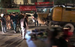 Lao vào xe bơm bê tông đỗ giữa đường, 2 thanh niên đi xe máy ở Sài Gòn tử vong tại chỗ