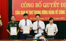 Công bố quyết định của Ban Bí thư Trung ương Đảng về công tác cán bộ