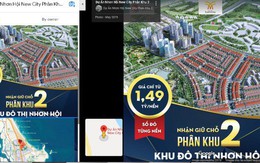 Bình Định 'tuýt còi' dự án Nhơn Hội New City huy động vốn trái phép