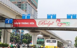 Hà Nội: Nhiều cầu vượt bị dừng lắp đặt biển quảng cáo