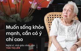 Bí quyết từ “người mẹ vĩ đại” 102 tuổi của NSND Đặng Thái Sơn: Thể dục, thiên nhiên, nước muối... và mỹ phẩm