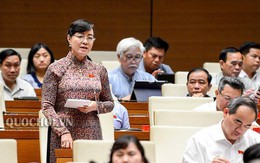 Đại biểu QH Nguyễn Thị Quyết Tâm rơi nước mắt trên nghị trường khi nói về công nhân