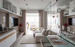 'Tuyệt chiêu' giúp căn hộ 35 m2 sang trọng như rộng gấp đôi