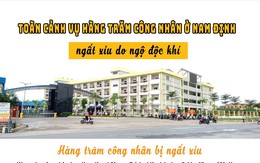 Toàn cảnh vụ công nhân ở Nam Định liên tiếp ngất xỉu do ngộ độc khí