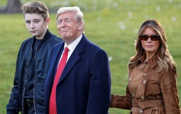 Tổng thống Mỹ chỉ nói đúng một câu về quý tử Barron Trump nhưng cũng đủ khiến người dùng mạng phát cuồng