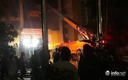 Cháy lớn tòa nhà cao tầng ở Thanh Hóa, nhiều người mắc kẹt