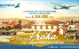 Bamboo Airways mở đường bay thẳng Việt Nam – Séc, kết nối Đông Nam Á với Khối liên minh Châu Âu