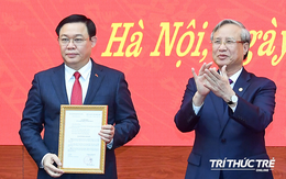 ẢNH: Toàn cảnh lễ nhận quyết định Bí thư Thành ủy Hà Nội của Phó Thủ tướng Vương Đình Huệ