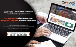 Cơ hội nhận bằng Harvard được tài trợ bởi Tôn Colorbond