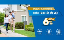 BAOVIET Bank cho vay ưu đãi lãi suất từ 6%/năm đối với khách hàng của Bảo Việt