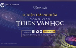 Tập đoàn Nam Cường tổ chức sự kiện Trải nghiệm Công viên Thiên Văn học