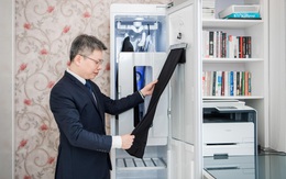 Tủ chăm sóc quần áo thông minh lọt mắt xanh các doanh nhân phong cách