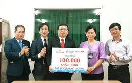 Vietbank, Hoa Lâm và Kohnan đến từ Nhật Bản tài trợ 100.000 khẩu trangcho Sở Y tế Tp. Hồ Chí Minh