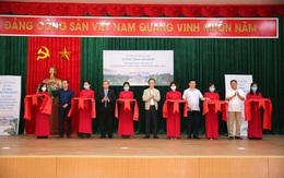 Ông Trịnh Văn Quyết tài trợ xây hội trường - nhà văn hóa xã và đường giao thông tại vùng đất quê hương