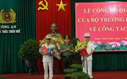 Thừa Thiên - Huế có 2 Phó Giám đốc công an mới