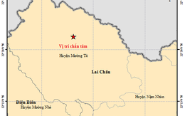 Vừa xảy ra động đất lớn nhất từ đầu năm ở Việt Nam