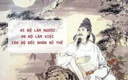 Góc nghiêng đối NHÂN, góc vuông đối VIỆC, góc bẹt đối ĐỜI: 3 nguyên tắc để là người làm chủ hoàn cảnh chứ không để hoàn cảnh làm chủ đời người