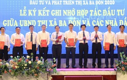 Quảng Bình: Ký cam kết đầu tư hơn 9.000 tỉ đồng vào thị xã Ba Đồn