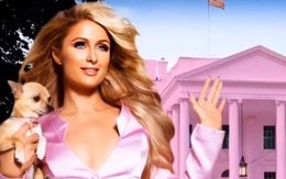 Paris Hilton tuyên bố tranh cử Tổng thống Mỹ, dự định sẽ sơn Nhà Trắng thành Nhà Hồng!