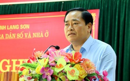 Ông Hồ Tiến Thiệu giữ chức vụ Chủ tịch UBND tỉnh Lạng Sơn