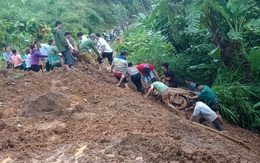 Một người mất tích trong mưa lũ lớn ở Lai Châu