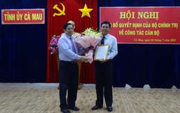 Ông Nguyễn Tiến Hải giữ chức Bí thư Tỉnh ủy Cà Mau