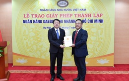 Thêm 1 ngân hàng Hàn Quốc có mặt tại Việt Nam