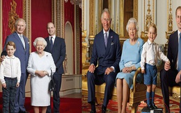 Hoàng gia Anh đăng ảnh Nữ hoàng cùng 3 người thừa kế mừng thập kỷ mới, Hoàng tử Geogre gây chú ý với vẻ trưởng thành sau 4 năm