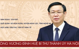 Chân dung tân Bí thư Thành ủy Hà Nội Vương Đình Huệ