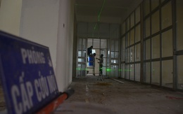 Chùm ảnh: Cận cảnh quá trình "biến" bệnh viện bỏ hoang ở Hà Nội thành khu cách ly dành cho 200 người