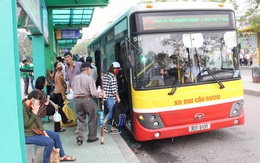 Xe buýt Hà Nội hoạt động 20-30% lượt chuyến từ sáng 23/4