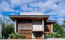 Ấn tượng thiết kế của ngôi nhà làm bằng gỗ và bê tông