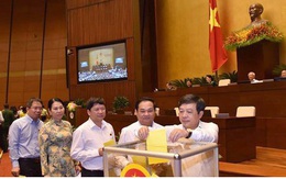 Quốc hội bầu Chủ tịch Hội đồng bầu cử Quốc gia, miễn nhiệm bà Nguyễn Thanh Hải