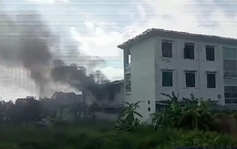 Hà Nội: Tầng 2 trường mầm non bất ngờ bốc cháy ngày nghỉ