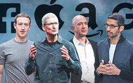 CEO Apple, Facebook, Google và Amazon cùng ra điều trần trước Quốc hội Mỹ