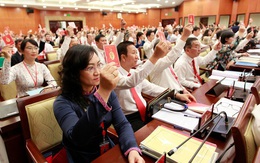 Hình ảnh phiên trù bị Đại hội Đảng bộ TP HCM lần thứ XI