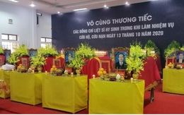 Xúc động Lễ viếng và truy điệu 13 liệt sĩ hy sinh khi tìm kiếm cứu nạn tại Rào Trăng 3