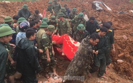 Danh tính 22 cán bộ, chiến sĩ gặp nạn trong vụ sạt lở đất ở Quảng Trị